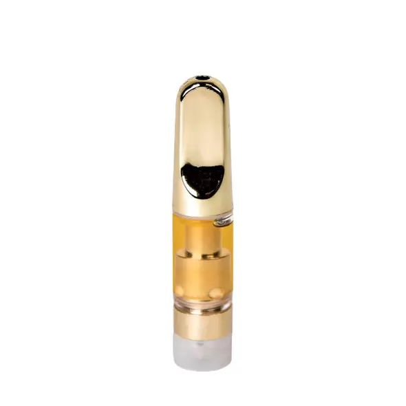 Empty 0.5mL 510 Gold Tip Vape Cartridge - Vape Pens Wholesale