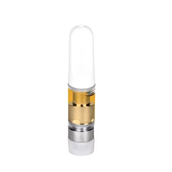 Empty 0.5mL 510 White Tip Vape Cartridge - Vape Pens Wholesale