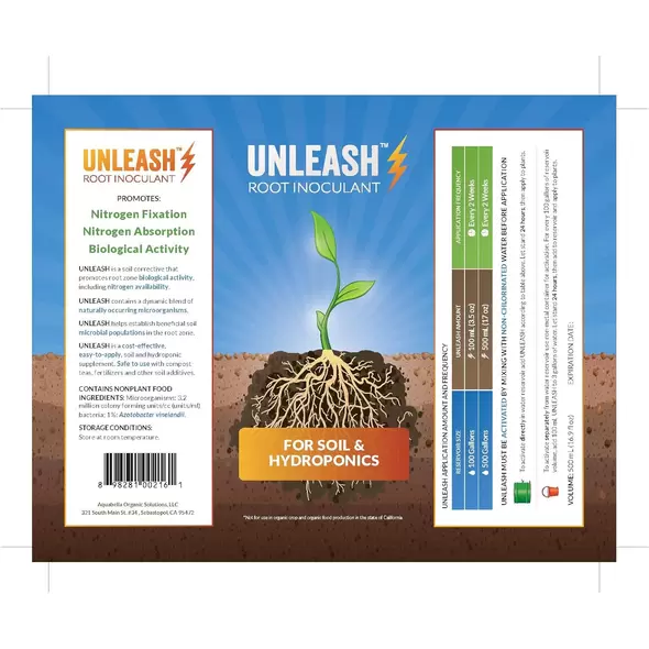 Unleash Root Inoculant - AquaBella Organic Solutions