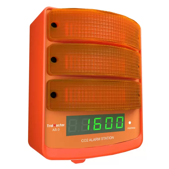 CO2 Alarm Station (Amber light) - (AS-3)