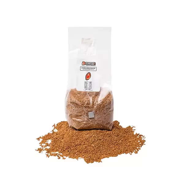 MushroomSupplies Sterilized Millet Grain Bag - 3 LB