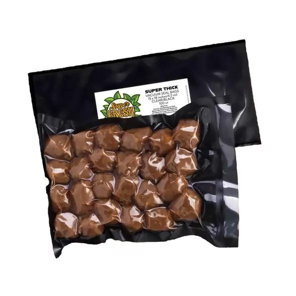 Super Fresh Seal Bags 4.5 Mil - Clear - 15” x 18” - 100 CT