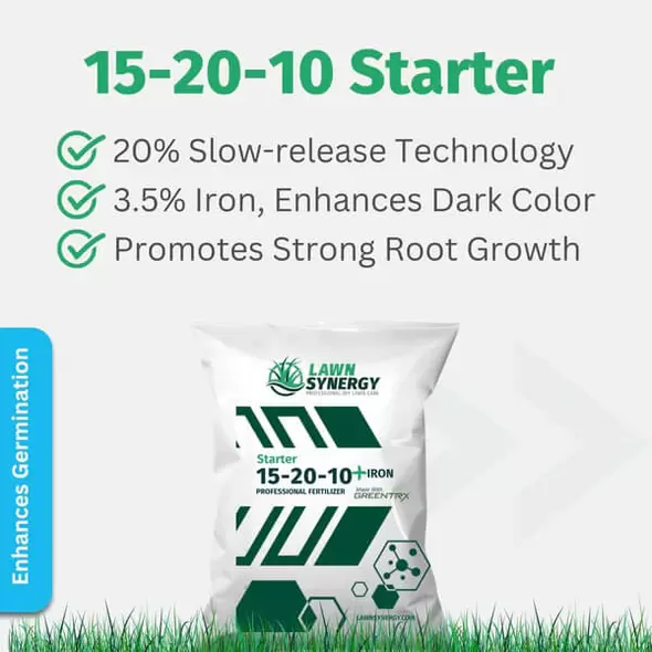 Starter Fertilizer 15-20-10 Plus Iron