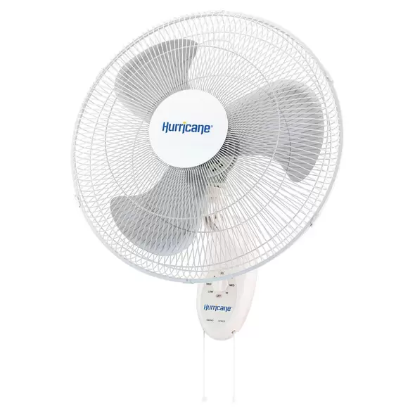 Supreme Oscillating Wall Mount Fan 18" - Hurricane®