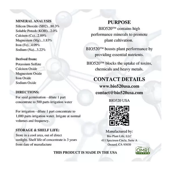 BIO 520™ Mineral Ingredients Blend