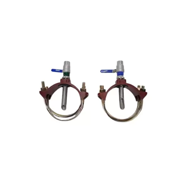 Saddle Kit Complete- 2 Saddles With Fittings, Clamps And Shut Off Valves