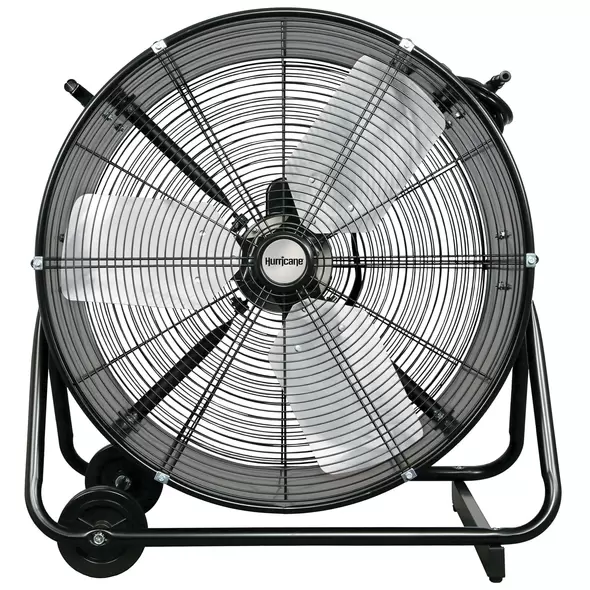 Pro Heavy Duty Adjustable Tilt Drum Fan 24 In - Hurricane®