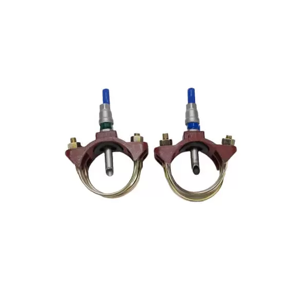 Saddle Kit Complete- 2 Saddles With Fittings, Clamps And Shut Off Valves