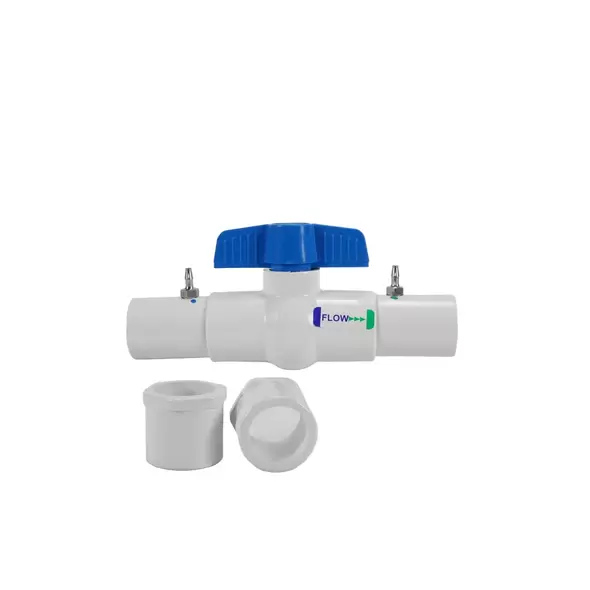 Coupling Connection with Ball Valve