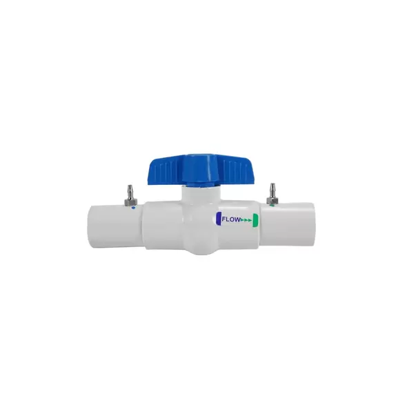 Coupling Connection with Ball Valve