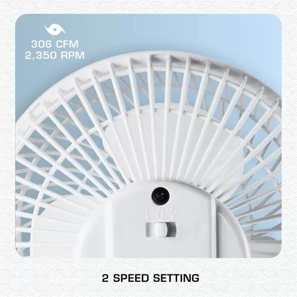 6 Inch Clip Fan - Hurricane®