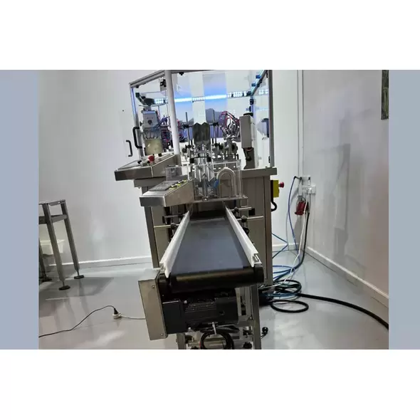 Tube Labeling Conveyor Machine - Hefestus