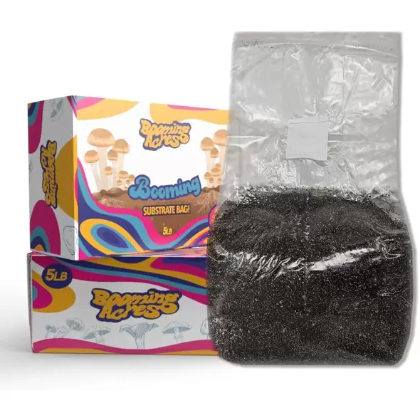 5lb BOOMING Mushroom Substrate - Booming Acres