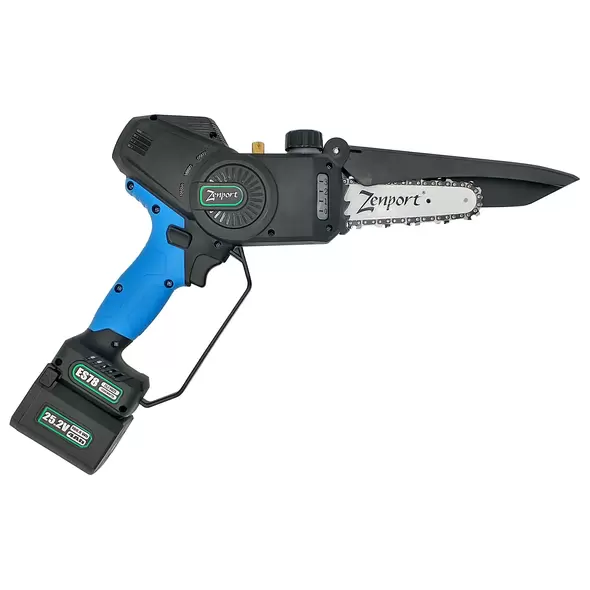 Zenport Cordless, Battery Powered 6" Blade Chain Saw
