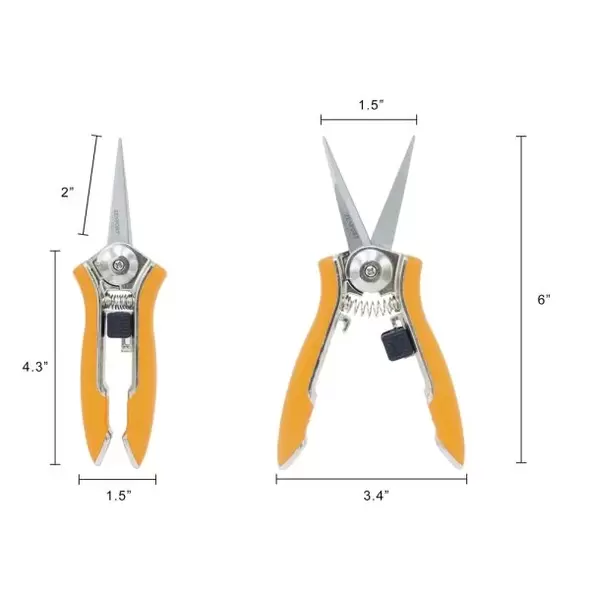 Micro - Trimmer Shear With Long Twin Blades