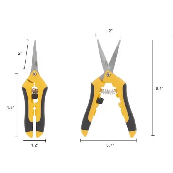 Hydroponic Curved Microblade Pruner