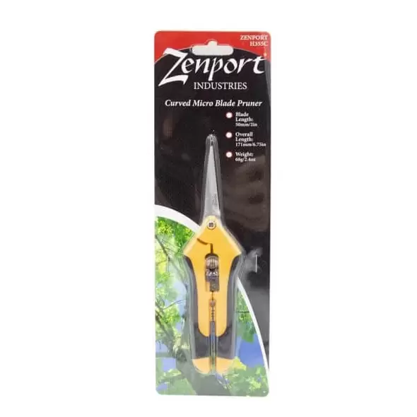 Hydroponic Curved Microblade Pruner