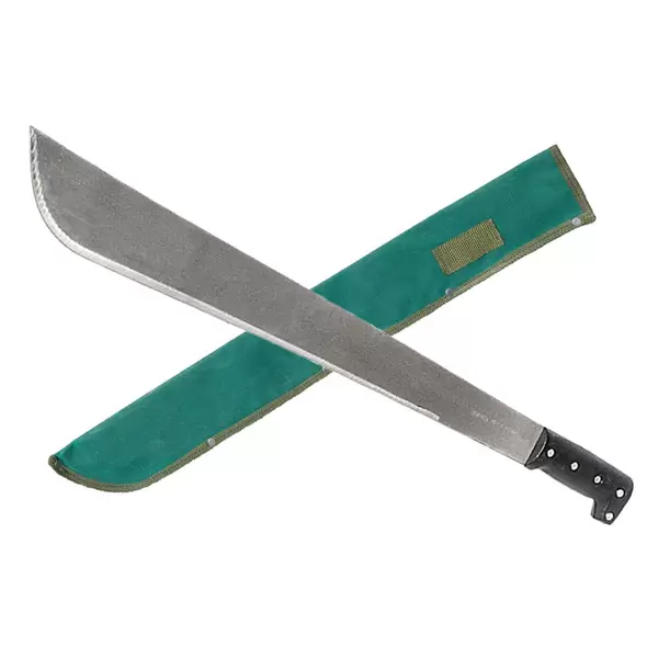 Machete with Sheath 15-Inch