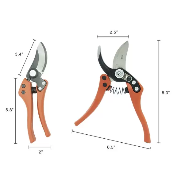 Euro-Pro Large Horticulture Pruner, 9-Inch