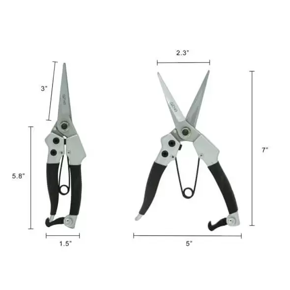 Pruner Hoof Trimmer - Floral Bunch Cutter 8-Inch