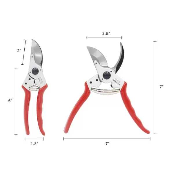 Narrow Head Professional Pruner 8.25-Inch