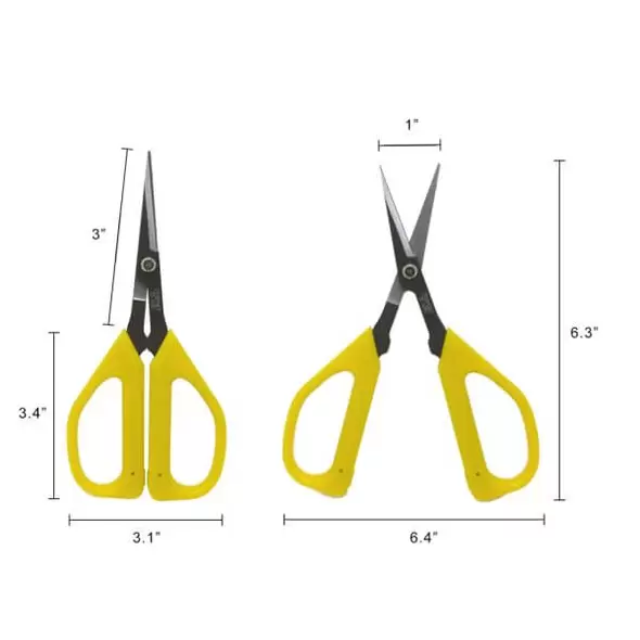 Ergonomic Tilt Blade Deluxe Trimming Scissors