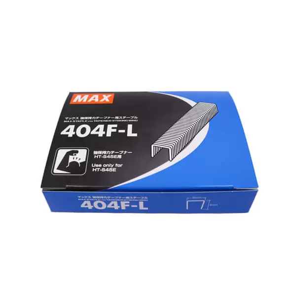 MAX 404F-L Staples for Strong Bind Tapener Tool