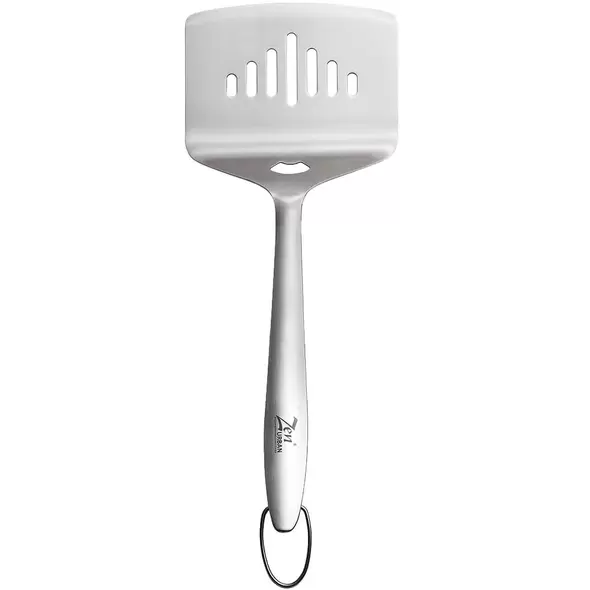 Wide Fish Turner Slotted Spatula - 7-Inch