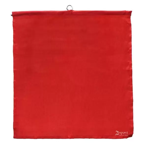 Bright Red Safety Tailgate Flag