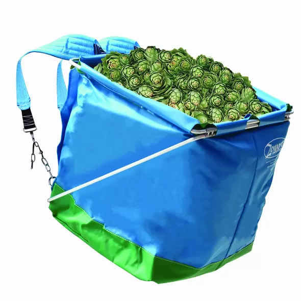 Artichoke Harvest Bag Backpack - Blue