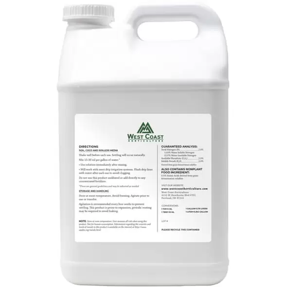 Bloom Booster 2-2-2 - Organic Plant Based Liquid Fertilizer