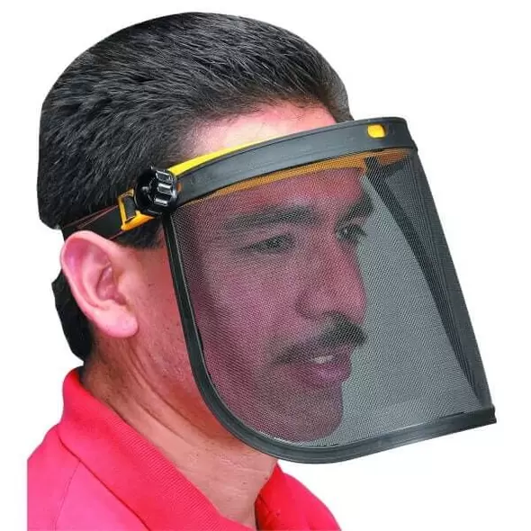 Face Shield with Adjustable Mesh Visor