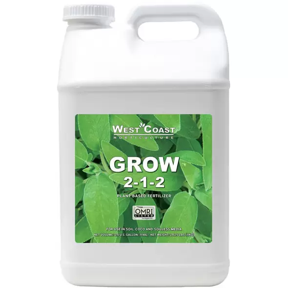 Grow 212 - Organic Plant Based Liquid Fertilizer