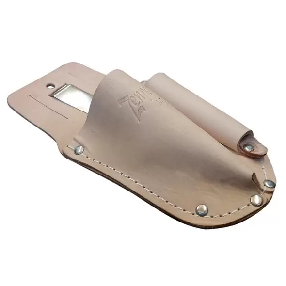 Leather Pruner Sheath w-Sharpener Pocket