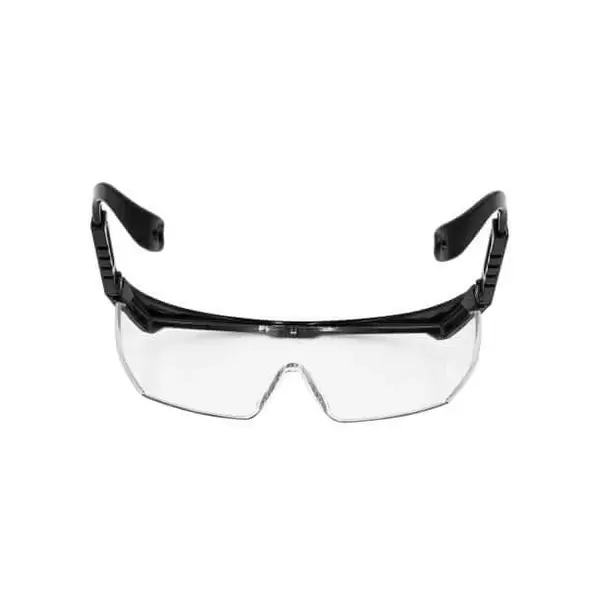 Wrap-Around Safety Glasses UV-Coating and Adjustable Temples