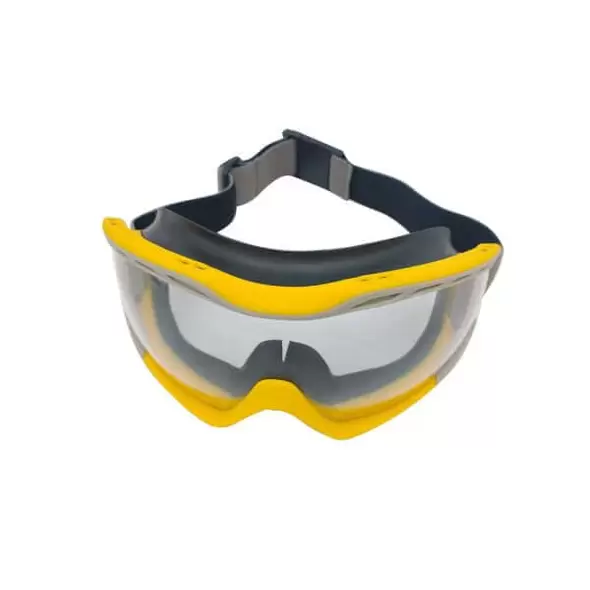 Safety Goggles Clear Lens Flex Seal Yellow