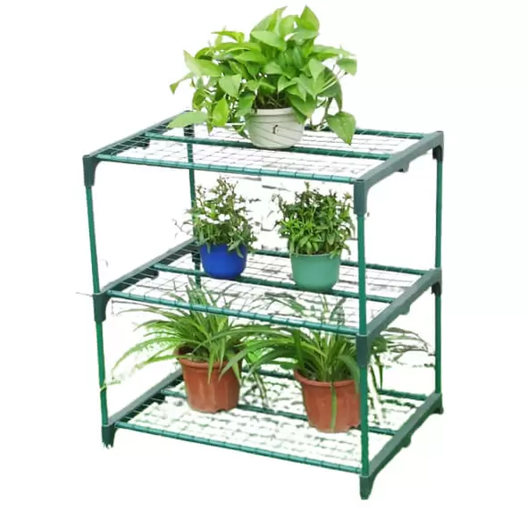 3-Tier Greenhouse Plant Growing Rack