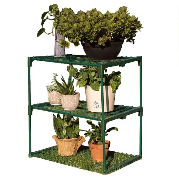 3-Tier Greenhouse Plant Growing Rack