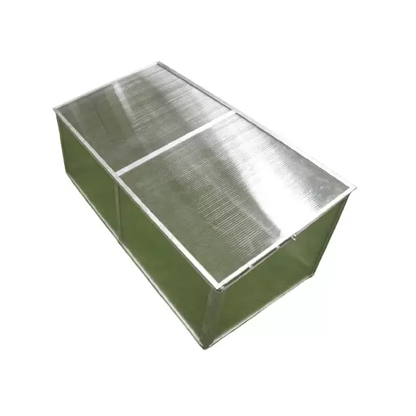 Folding Aluminum Cold Frame Greenhouse