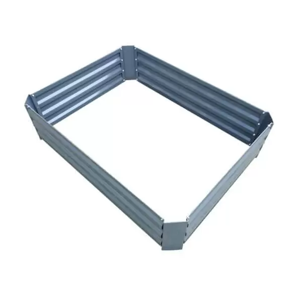 Raised Garden Bed Kit Gray
