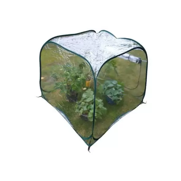 Large Pop-Up Greenhouse 47.3 x 47.3 x 39.4-Inches