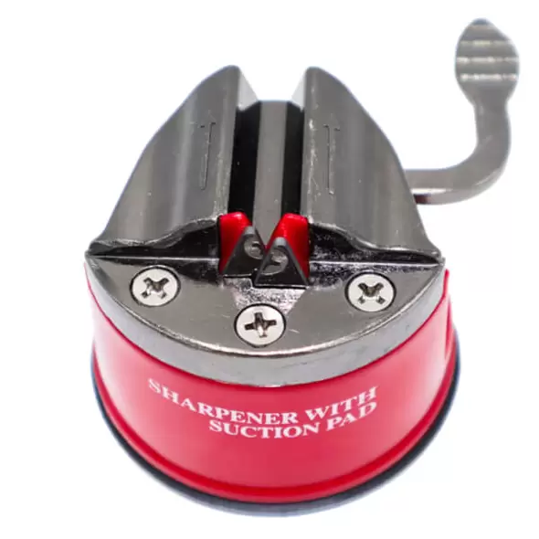Blade Sharpener With Suction Attachment