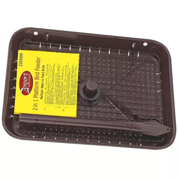 2-in-1 Platform Bird Feeder