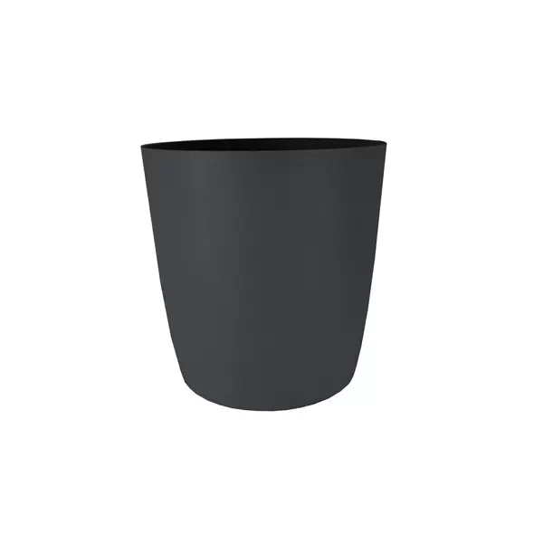 HC 12" Santa Fe Round Planter Black Sand