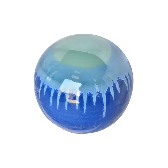 MCarr 12" Sphere Blue Green Light Blue