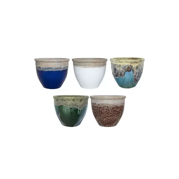 MCarr 54PC Flat Rim Pltr Plt Mixed Colors