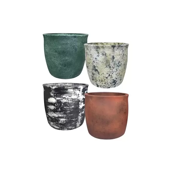 MCarr 108PC Light Cement Pltr Plt Mixed Colors