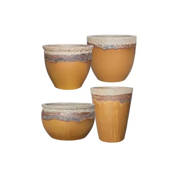 MCarr 26pc Mixed Planter Pallet Volcanic Matte Honey