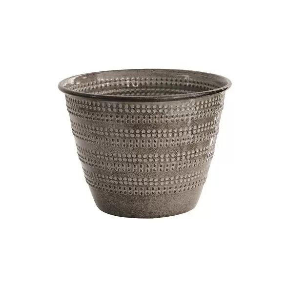 Robert Allen 6" Cobblestone Planter Greige