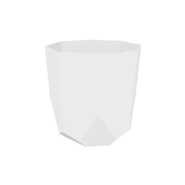Bloem 10" Tuxton Planter Casper White